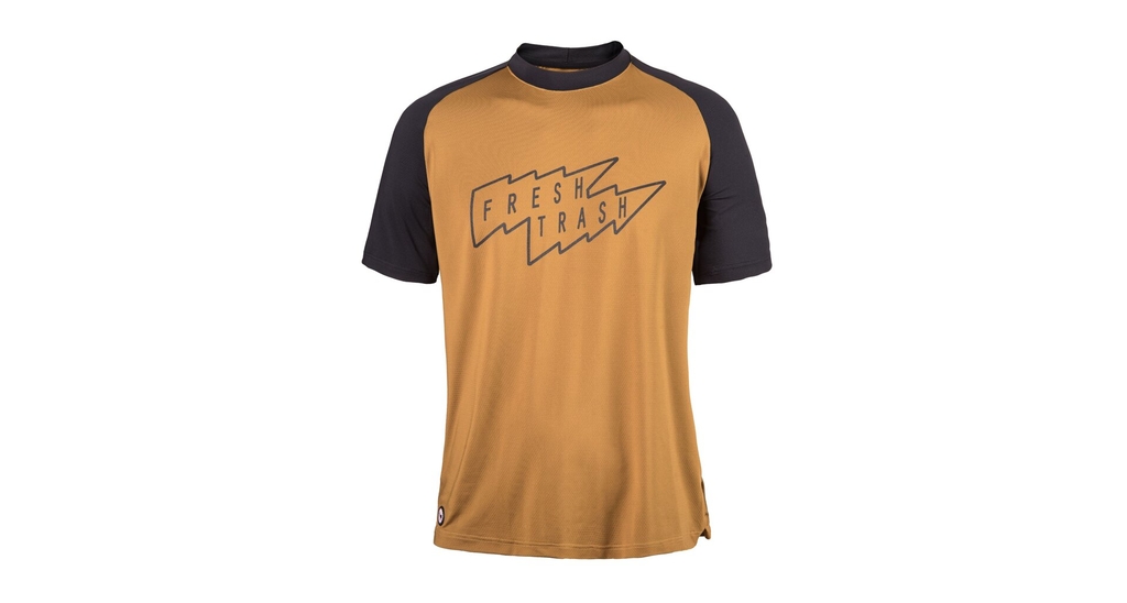 Triko Fresh Trash MEN'S HORIZON SHORT SLEEVE TEE GOLDEN/BLACK 