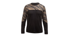 Dres dl. rukáv Fresh Trash MEN'S ESCAPE MERINO LONG SLEEVE TEE BLACK/BRUSH 