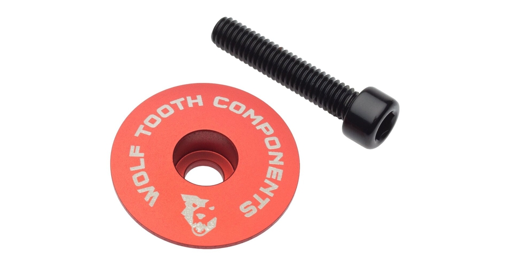 Víčko hlavového složení WOLF TOOTH krytka ULTRALIGHT STEM CAP Flat