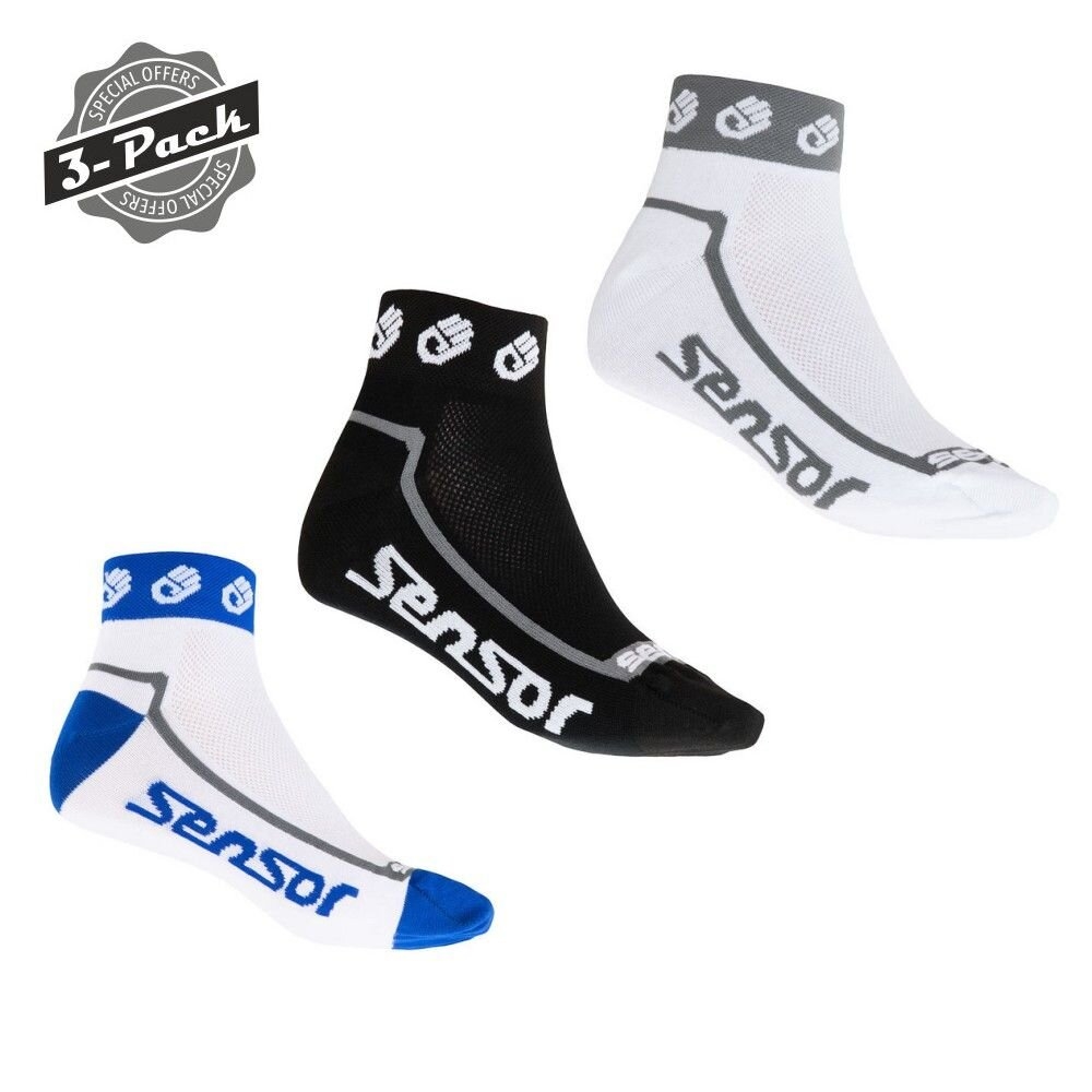 Ponožky SENSOR 3-PACK RACE LITE SMALL HANDS 
