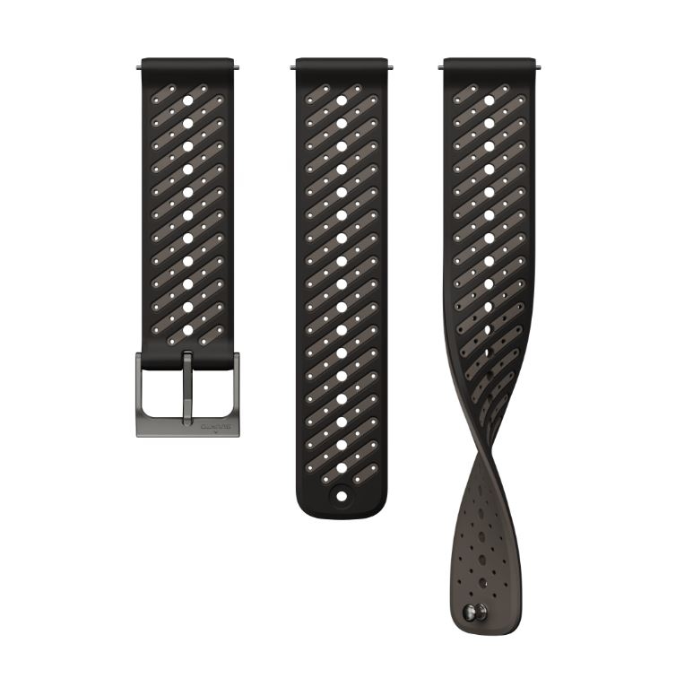 Řemínek Athletic 8 Silicone Black S+M pro Race 2