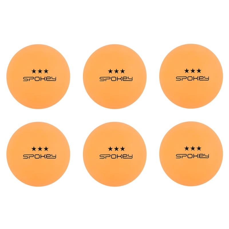 Pingpongové míčky Spokey SPECIAL ***, 6 ks