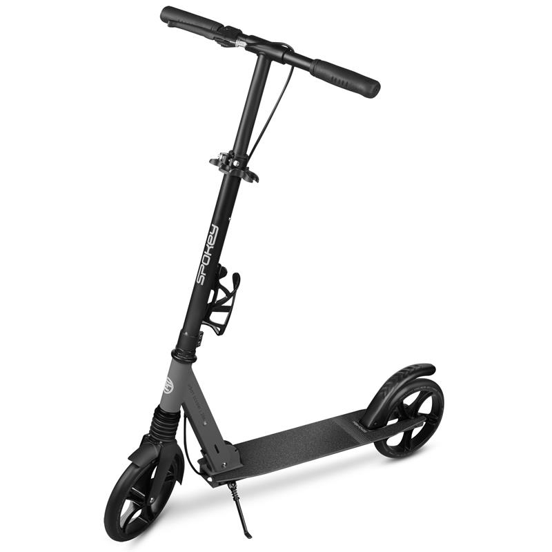 Koloběžka s ruční brzdou Spokey CITY FLOW PRO, kolečka 200mm