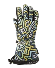 Dětské lyžařské rukavice Relax PUZZY RR15R-green