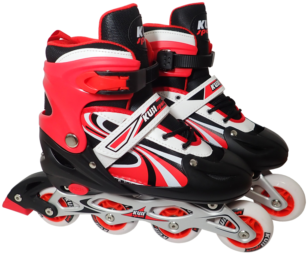 Inline brusle roztahovací CS310K červené