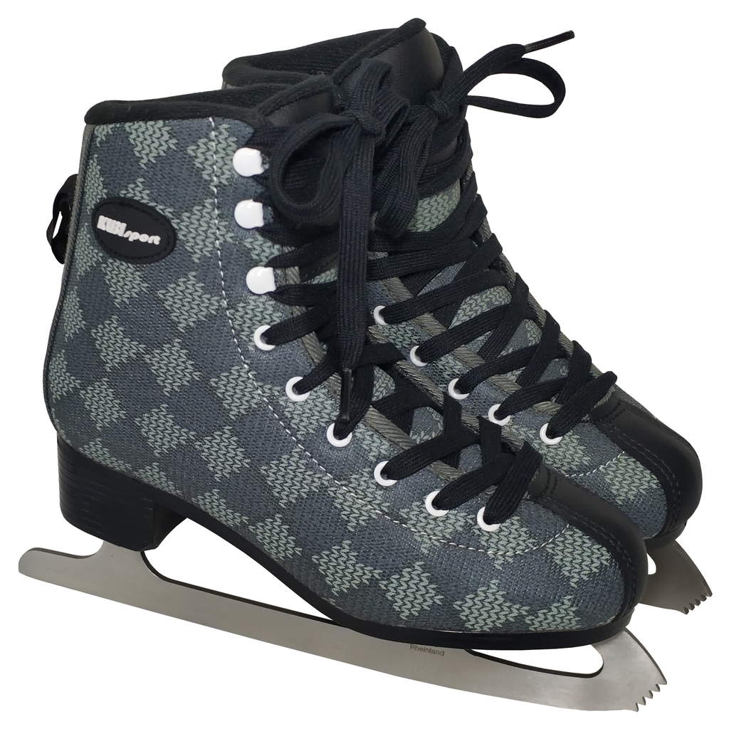 Dívčí brusle na krasobruslení, černé