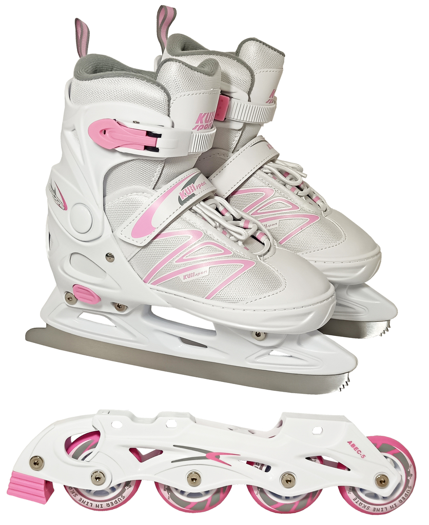 Dívčí roztahovací brusle 2v1