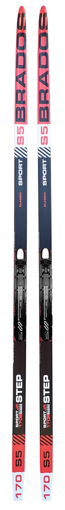 Běžecké lyže SKOL Brados s vázáním NNN - se šupinami