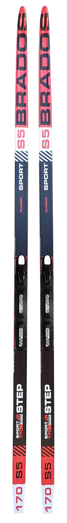 Běžecké lyže SKOL Brados s vázáním SNS - se šupinami 