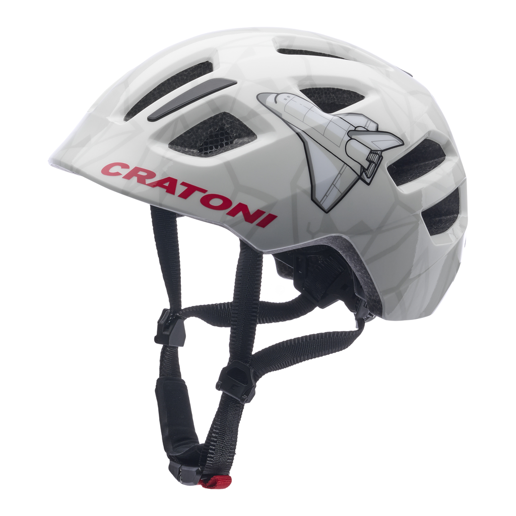 Dětská helma CRATONI Maxster Rocket Grey Glossy