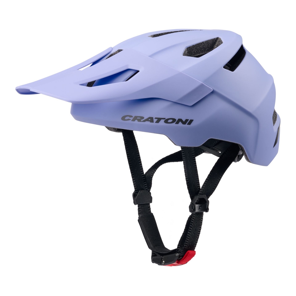 Dětská helma CRATONI WildCat LED Limited Edition Purple Matt