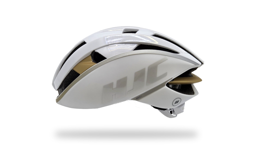 Helma HJC Ibex 3.0 Matt Glossy White Gold