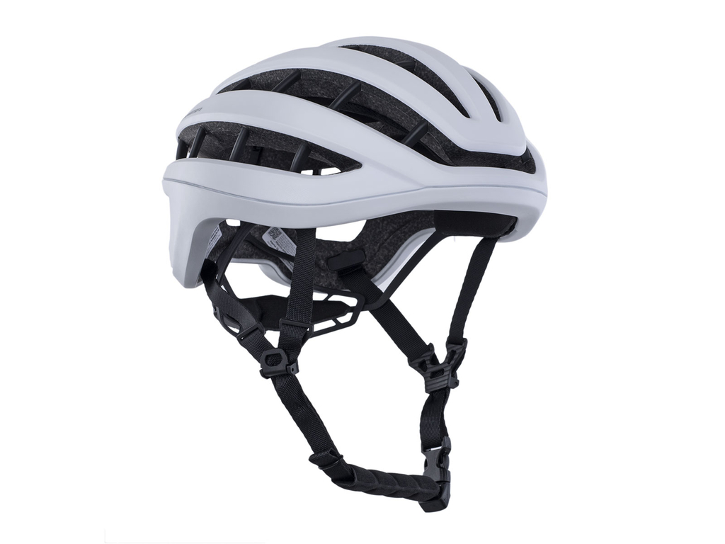 Přilba Author Impresa Inmold, stříbrná/bílá