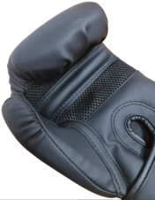 Boxerské rukavice tréninkové černé-3