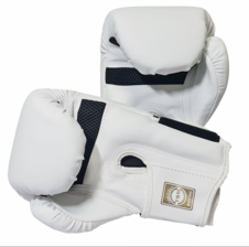 Boxerské rukavice tréninkové bílé-1