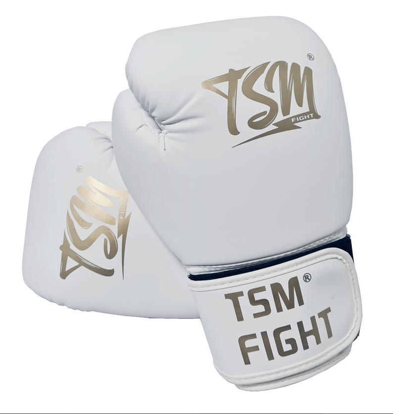 Boxerské rukavice tréninkové bílé