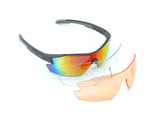 Brýle Author Vision LX SBRIGHT Orange 65 & BluRevo 13, žlutá-neonová/černá