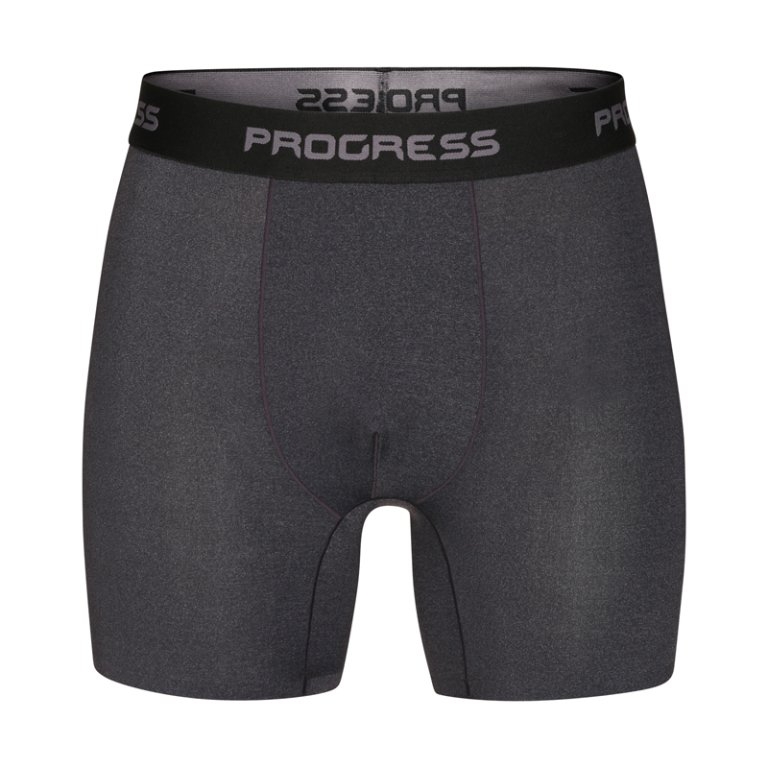 Boxerky Progress TECHNIC černý melír