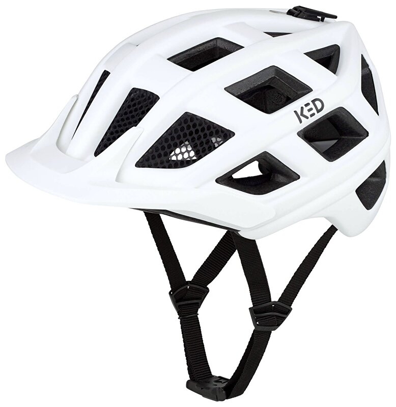 Přilba KED Crom white matt