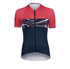 Dres Force ART UNI kr. rukáv, tm. modrý-červený