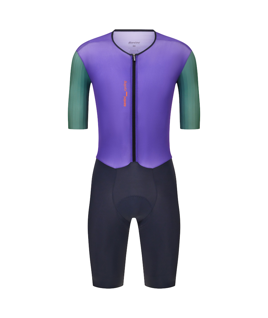 Kombinéza SANTINI MADSS Grey/Violet