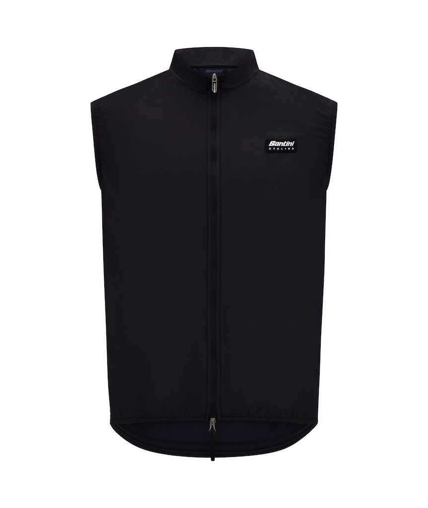 Unisex vesta SANTINI RTR Wind Black