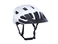 Přilba Author Vento InMold LED USB, stříbrná/bílá