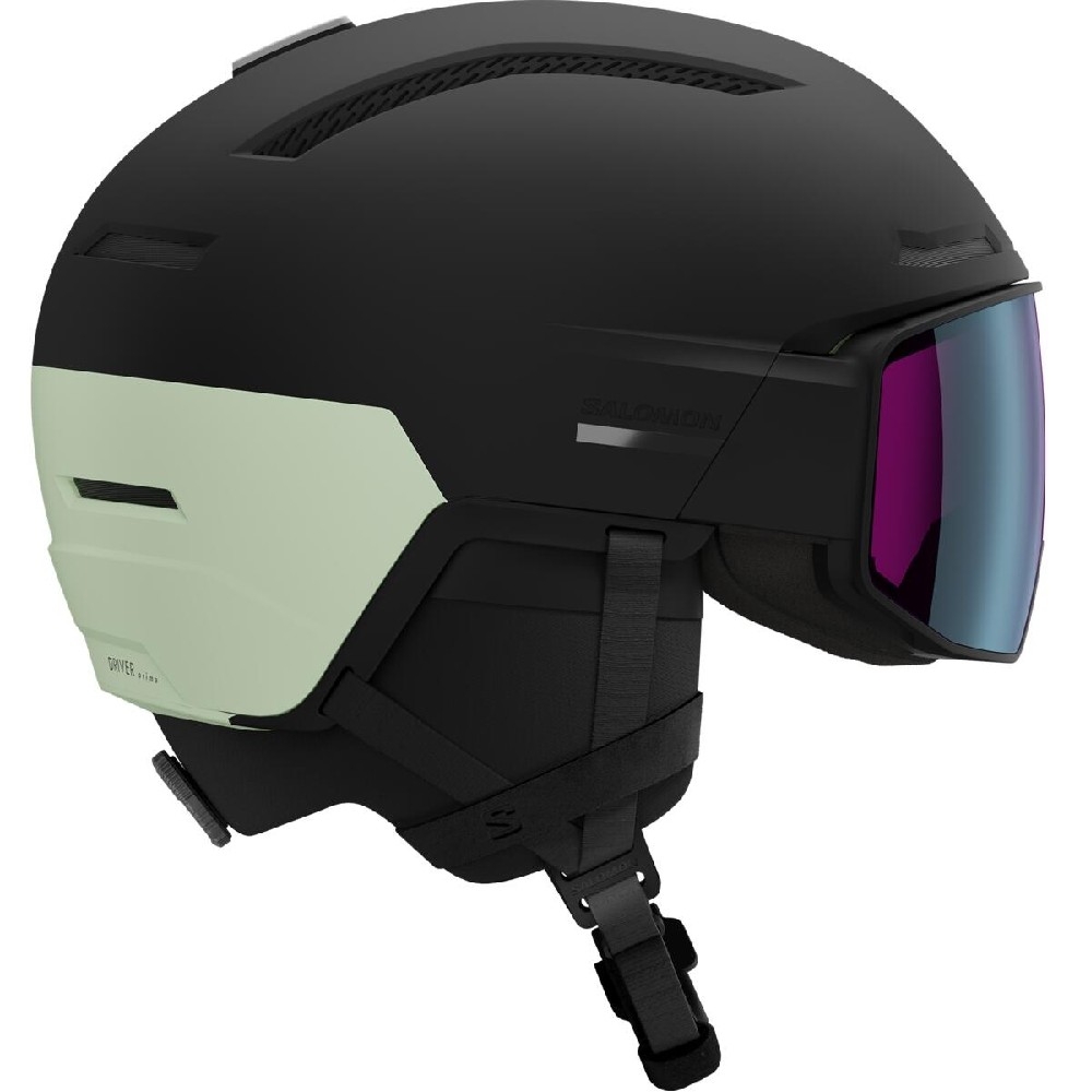 Lyžařská helma Salomon Driver Prime Si ph MIPS bk/w