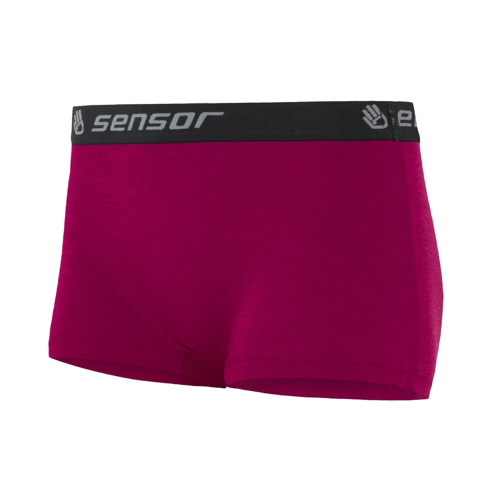 Dámské kalhotky s nohavičkou SENSOR MERINO ACTIVE lilla 