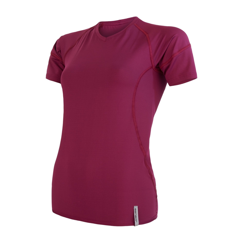 Dámské triko kr.rukáv SENSOR COOLMAX TECH lilla 