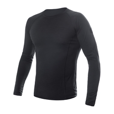 Pánské triko dl.rukáv SENSOR MERINO AIR černá 