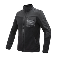 Pánská bunda fleece celozip SENSOR TEDDY černá 