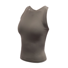 Dámský crop top SENSOR INFINITY ECO stone grey 