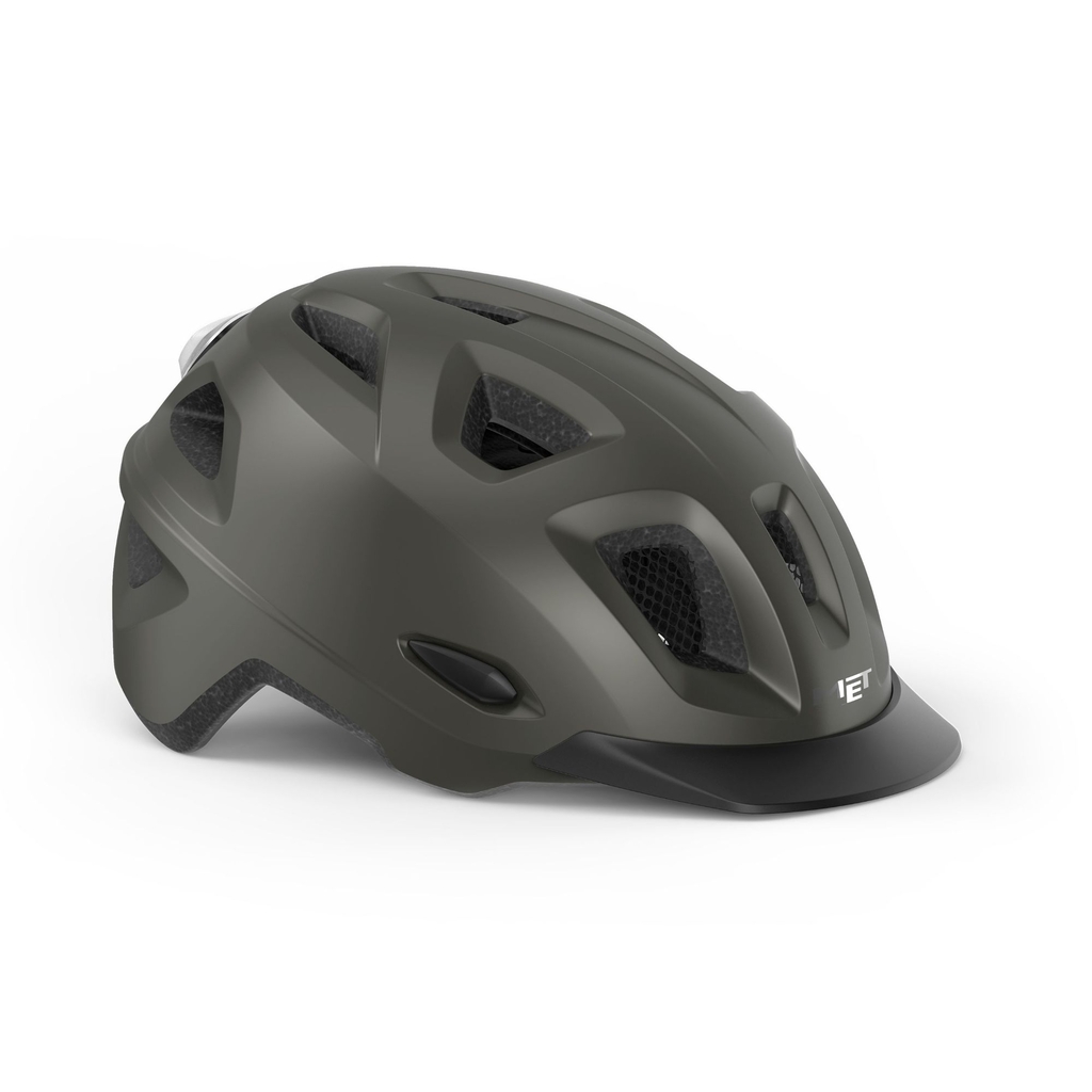 Přilba MET MOBILITE titanium metalická