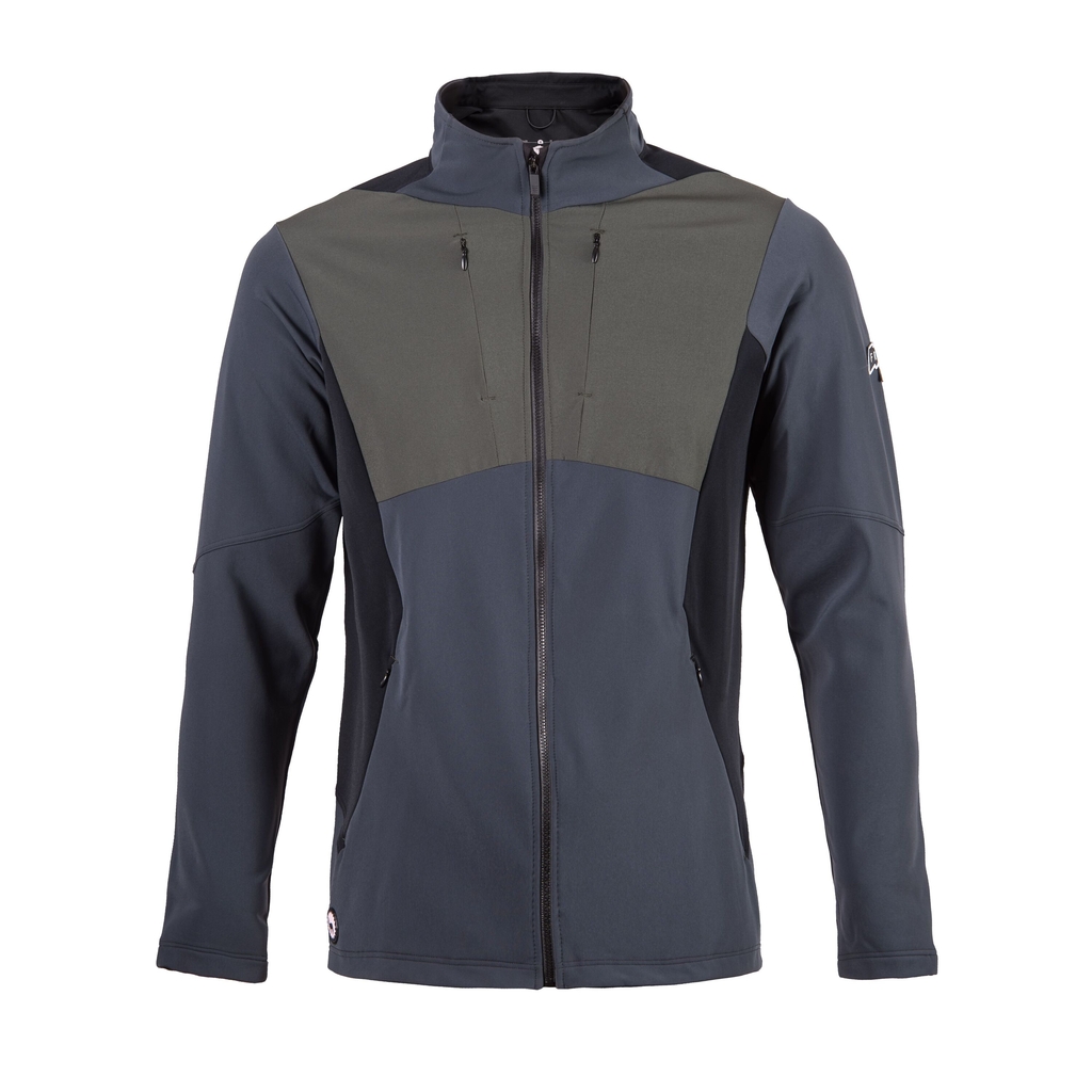Bunda Fresh Trash MEN'S CROSS POINT JACKET GREY/OLIVE/BLACK 