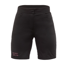 Kraťasy Fresh Trash WOMEN'S RIDER SHORTS TRUE BLACK 