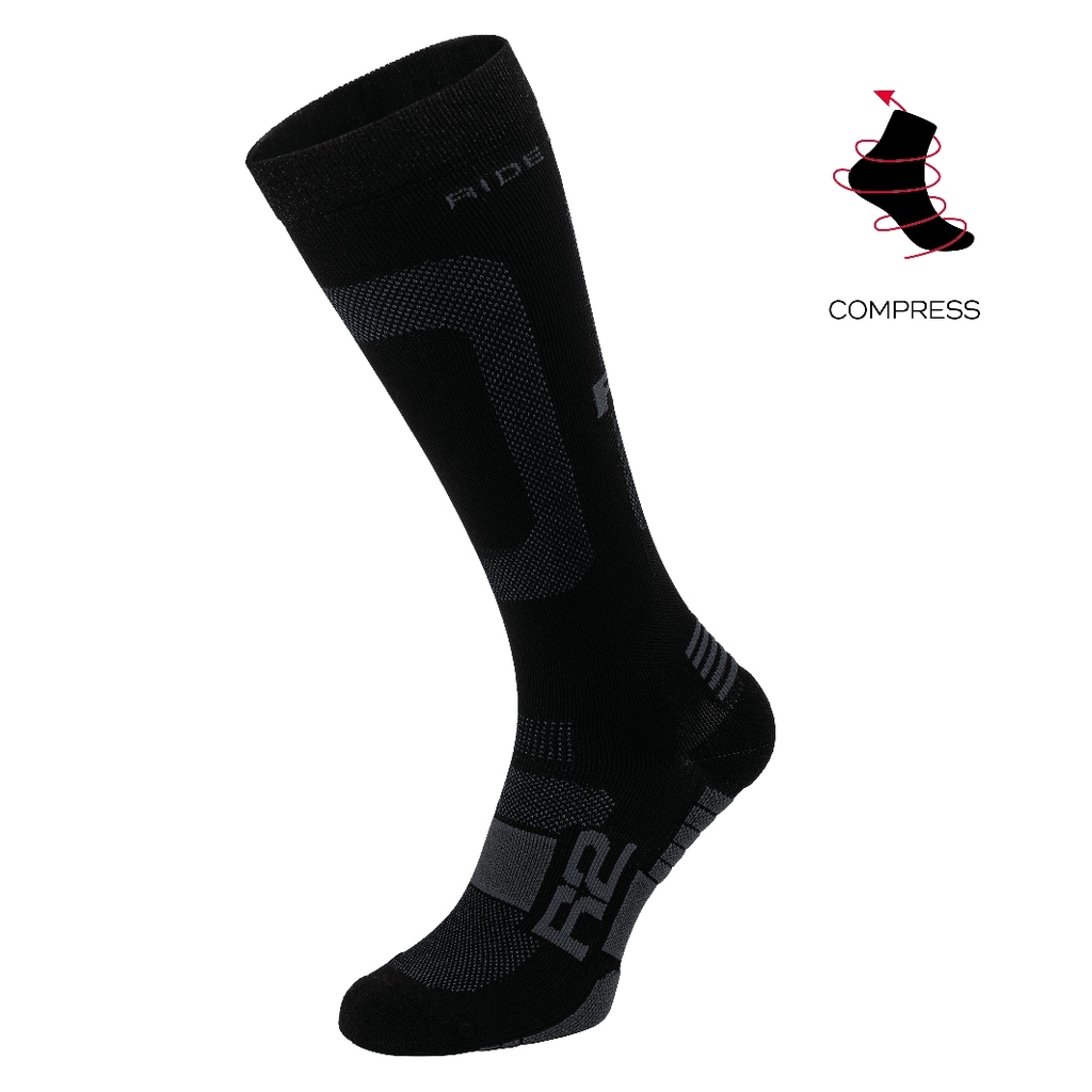 Cyklistické ponožky R2 POWER ATS21E-black