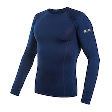 Pánské triko dl.rukáv SENSOR MERINO ACTIVE deep blue 