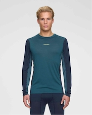 Triko BJ Performance wool LS teal
