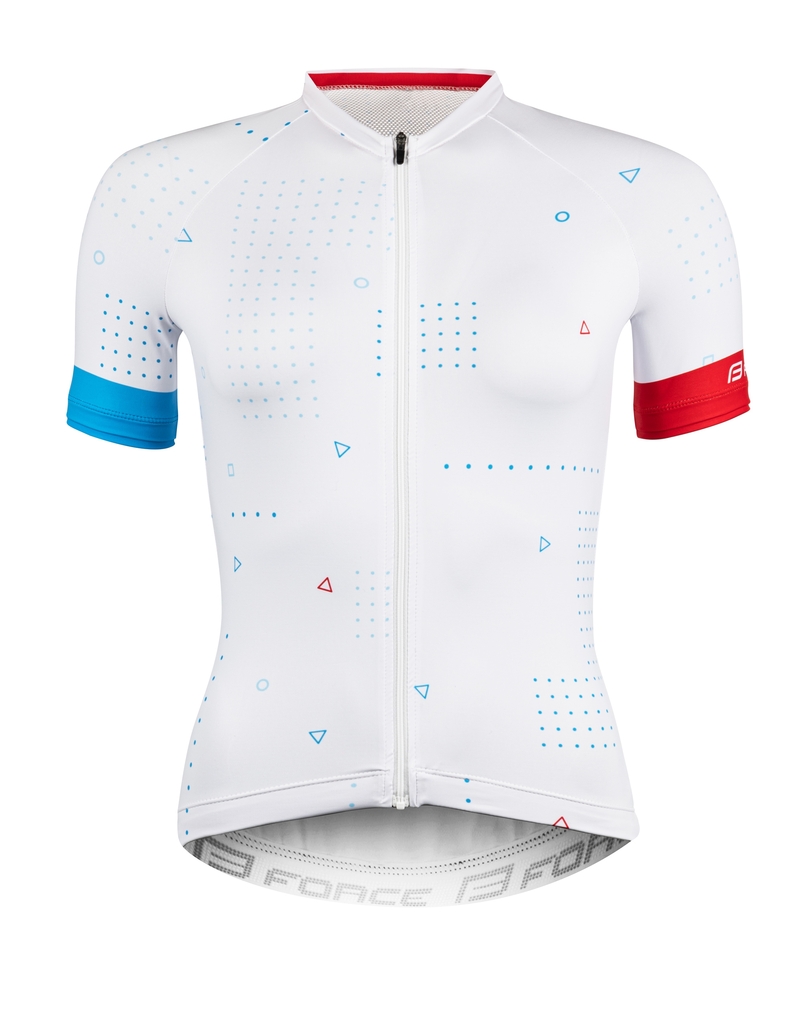 Dres Force GAME dámský kr. rukáv, bílý