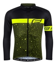 Dres Force SPRAY dlouhý rukáv, army-fluo