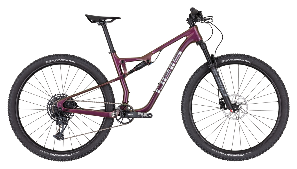 Horské kolo Pells Duke FS 2 Eggplant