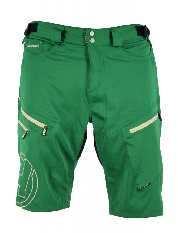 Kraťasy pánské HAVEN NAVAHO SLIMFIT zeleno/béžové