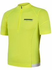 Dres krátký pánský SENSOR CYKLO COOLMAX ENTRY neon žlutá