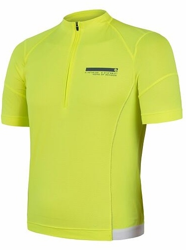 Dres krátký pánský SENSOR CYKLO COOLMAX ENTRY neon žlutá