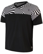 Dres krátký pánský SENSOR HELIUM černá/geometry