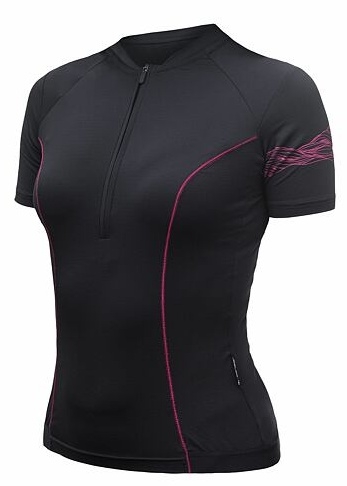 Dres krátký dámský SENSOR CYKLO COOLMAX ENTRY true black