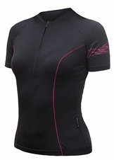 Dres krátký dámský SENSOR CYKLO COOLMAX ENTRY true black